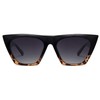 SOJOS Gafas de sol polarizadas vintage Cateye para mujer, con