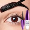 2Pcs Tattoo Eyebrow Gel, Easy Peel-Off (Brown, 2Pcs)