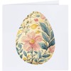 'Floral Easter Egg' Blank Greeting Card (GC00075683)