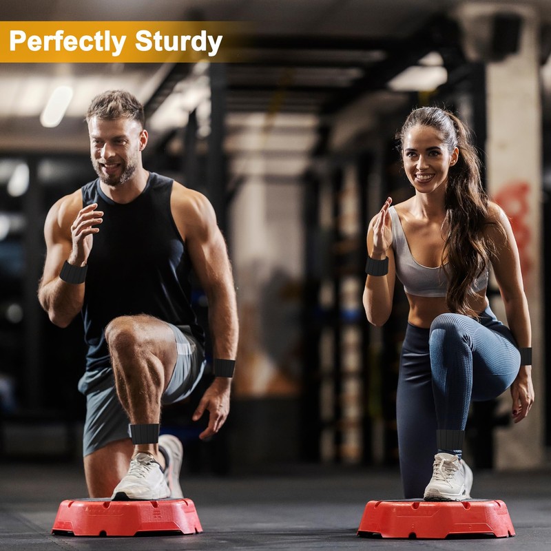 GLIDESMOOTH Wrist Weights, 1.1LB Each Stackable Magnetic, Adjustable Ankle Weights