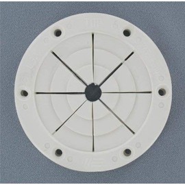 PLESIU Replacement Boat Parts White Round Rod Holder, Large