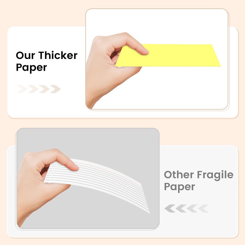 Index Cards 3x5 Inch, 300sheets, Flash Cards, Blank Yellow Note