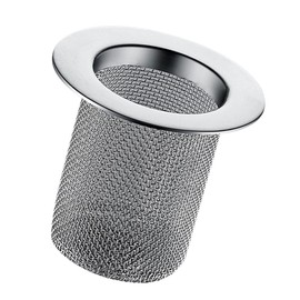 Gadpiparty Stainless Sink Filter Mesh Strainer Durable Clogging Debris Catcher for Bathroom Kitchen Sinks Easy to Clean Hair Catcher Fit