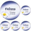 Florena Chamomile moisturizing cream set of 5 Skin soothing moisturizing