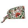 Paisley Fantasy Flowers Breathable Scrub Hat for Nurses & Doctors