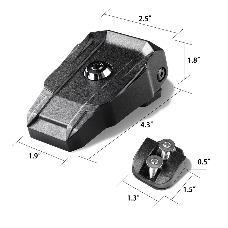 Seven Sparta Hood Latches with Lock Aluminum Locking Hood Catch