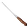 Mercer Culinary Praxis Curved Bread Wavy Edge Knife with Rosewood