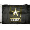 SouthBeach 12x18 U.S. Army Star 2ply Double Sided Boat Flag