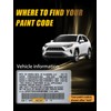 8T5 Dark Blue Metallic Touch Up Paint Compatible with Toyota,