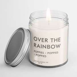 OVER THE RAINBOW Book Lovers' Candle | Book Scented Candle | Vegan + Cruelty-Free + Phthalate-Free