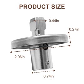 for Waring 502696 CB15 CB15T Commercial Gallon Blender Drive Coupling