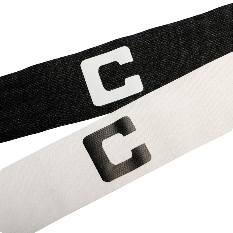 WISEPLAYERFC Football Captain's Armband - 2 Captain's Bands in White