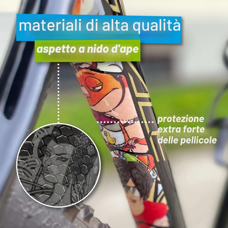 Riesel Design® - "Frame:Tape 3000" Bike Frame Protection Kit -