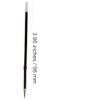 Idcrea Retractable Ballpoint Pen Refills, Length 98 mm, 1.0 mm,
