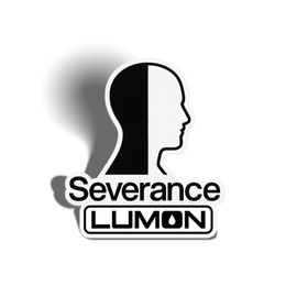 Severance Lumon Split Mind Sticker Decal Notebook Car Laptop 4.75" x 5.5" (Sticker)