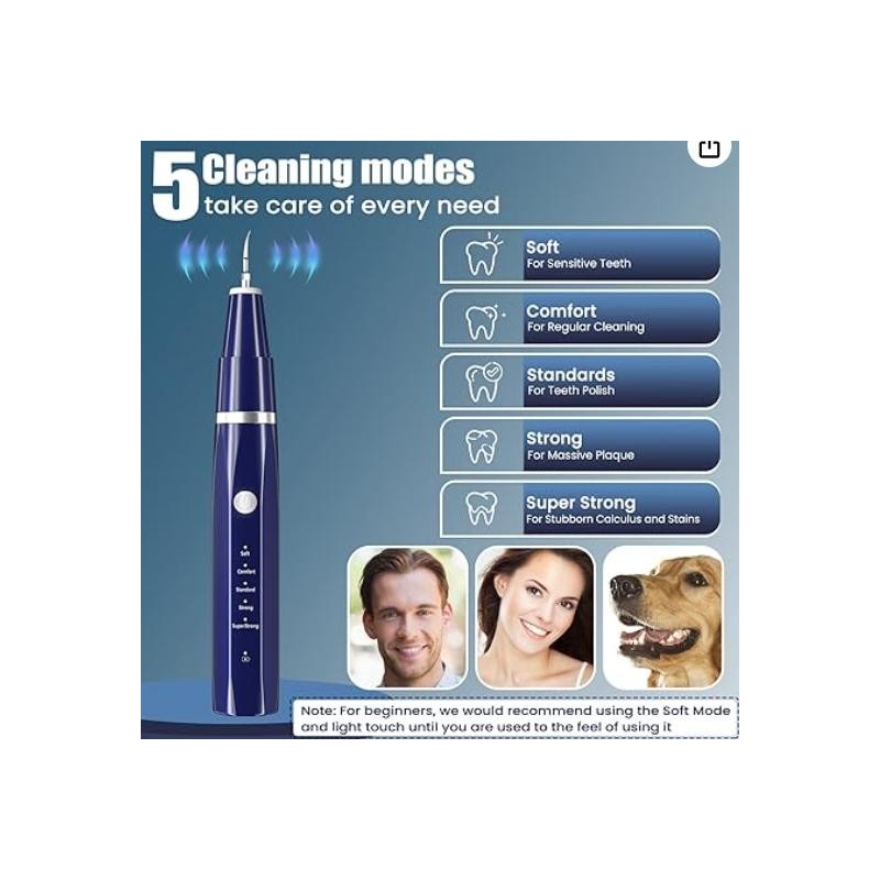 Plaque/Tartar Remover for Teeth, Dental Calculus Remover Teeth Cleaning Kit