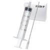 インジェクター 5ml 注射器 シリンジ + 針 1セット 【バウストア】各種液体詰め替え