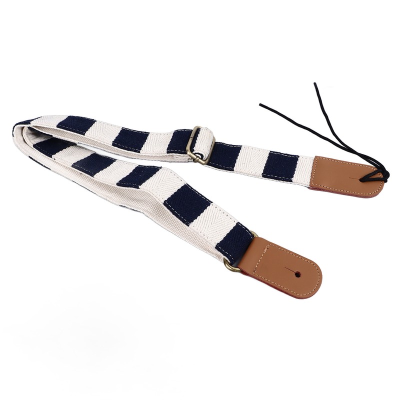 Ukulele Strap Thicken for Shoulder Cotton Plaid Adjustable Length String