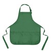 DALIX Apron Commercial Restaurant Home Bib Spun Poly Cotton Kitchen