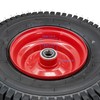 Felixstory 13x5.00-6 Tire and wheel, Solid Lawn Mower Tire, Tubeless