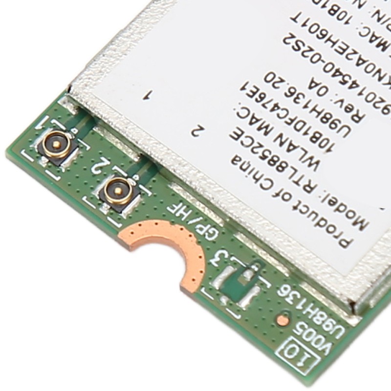 WiFi 6E Wireless Card 2.4GHz 5GHz 6GHz 5374Mbps NGFF BT5.3