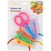 Set of 5 different zigzag scissors, children's scissors, craft scissors,