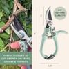 Modern Sprout Gardening Pruners, Lightweight, Durable, Green, One Size (Lavender)