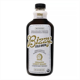 Bizzy Coffee Organic Light Roast Unsweetened Cold Brew 48 OZ