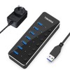USB 3.0 Hub, TEKERA 7 Port Powered USB Hub Expander