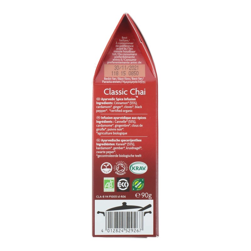 YOGI TEAS - AYURVEDIC Classic Chai Loose Tea 90gms (PACK
