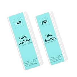 Bloque Pulidor de Uñas Profesional – Paquete de 2 Bloques Pulidores Coreanos de 4 Caras para Un Brillo Lujoso – Uñas con Brillo Natural – Herramientas