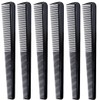 LUXXII (6 Count) 7.5" Barber Hair Comb Beard & Mustache