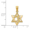 GlittersandGold 14k Star of David Pendant Bracelet Necklace