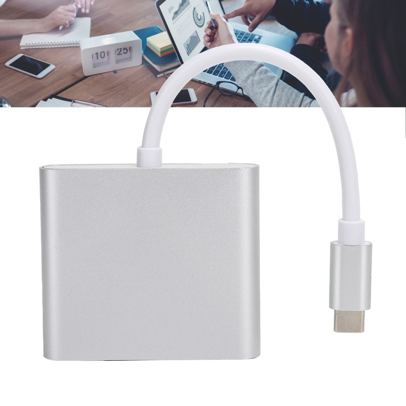 USB C Adpater 3.1 3 in 1 Hub Converter Dock