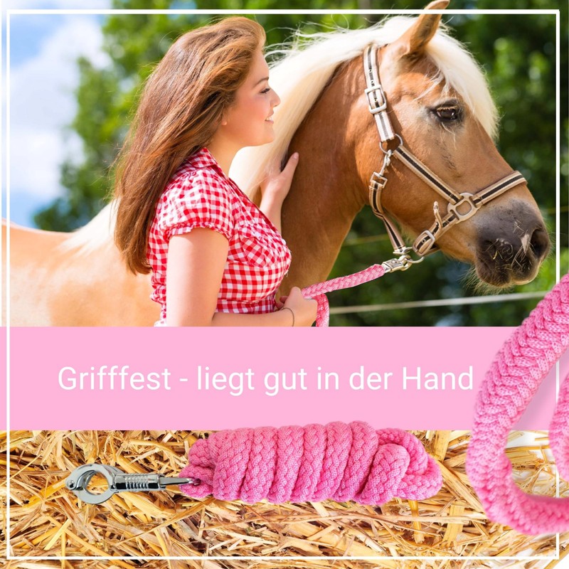 Lead Rope Horse Tie Rope for Horses with Sturdy Panic