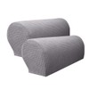 LERTREE 1 Pair Sofa Arm Slipcovers Elastic Sofa Armrest Protectors