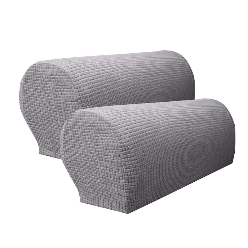 LERTREE 1 Pair Sofa Arm Slipcovers Elastic Sofa Armrest Protectors