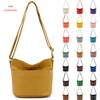 modamoda de T198 Small Women's Leather Shoulder Bag Handmade in