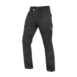 WICKED STOCK Black Denim-Motorcycle Jeans for Men-CE LEVEL2 Armor-Biker Jeans-Black Men-Aramid Lined