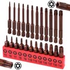 SEDY 24-Piece Security Torx Bit Set, Tamper Resistant Torx Bit