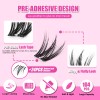 USA Ready to Ship 104pcs Self Adhesive Lash Cluster Mixed