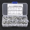 140pcs /set #10-24 Stainless Steel Cross Pan Head Screws with