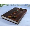 India House - Handmade Leather Journal Embossed Perfect for Calligraphy,