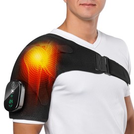 Shoulder Heating Pad, 3 Heat Levels & 3 Vibration Modes Available