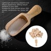 20Pcs Wooden Spoons Wooden Kitchen Scoops Small Unpainted Wood Spoon