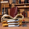 3Pcs Grommets Hole Punch, Steel Hollow Leather Punch Set, (1/4,