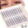 Winifred Natural Lash Clusters Short Eyelash Clusters Wispy Cluster Eyelash
