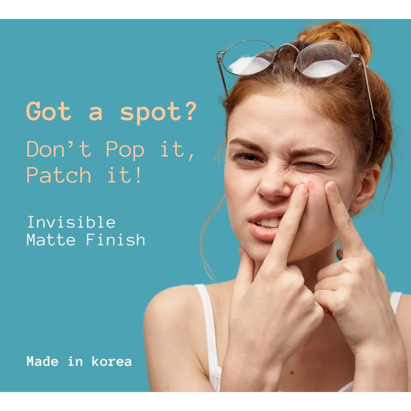 Anva Korean Spot Patches with Salicylic Acid - Ultra-thin Blemish