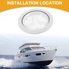 Partuto 1pc 4" Universal Boat Inspection Deck Plate Hatch -