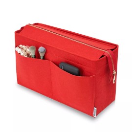 Vercord Felt Purse Organizer Insert Onthego MM Handbag Tote Bag Organizer Bag in Bag